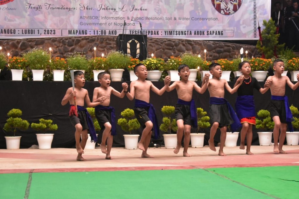 Soyim Students’ Union, Ungma village celebrated Tsüngremmong festival at Yimtsungta Arok on August 1. (Morung Photo)